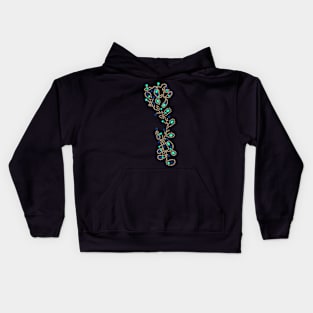 Royal Mantle | Spanish Flower Kids Hoodie